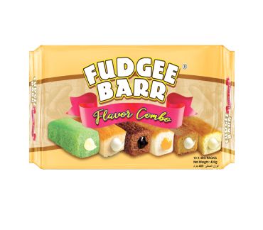 Fudgee Barr Flavour Combo - Asstd 10 x 42G Pack Of 10